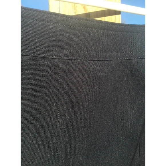 Talbots womens wool pencil skirt size 10 navy blue academia business career - Picture 7 of 10
